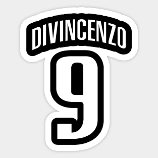 Donte DiVincenzo Bucks Sticker